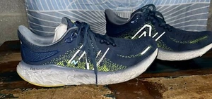 New Balance Men’s Sz 11 Blue Fresh Foam 1080 Athletic Shoes Light - Picture 1 of 14