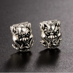 I01 Studs Mask Geistermaske Sterling Silver 925 - Imagen 1 de 5