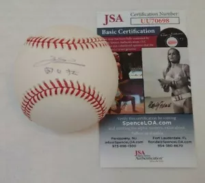 SO TAGUCHI Signed Autographed ROMLB Baseball Selig JSA Cardinals Phillies Cubs - Picture 1 of 1