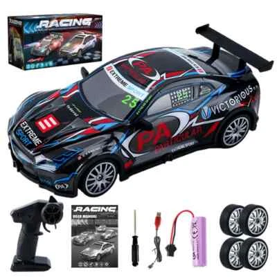 1:20 4WD 2.4G AE86 Remote Control Car Racing Toys High Speed Electric Drift Cars - Image 1 of 4