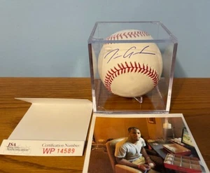 Tim Anderson Chicago White Sox Autograph Baseball COA JSA w/photo - Picture 1 of 4