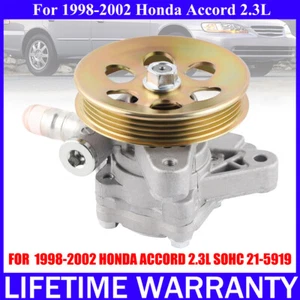Power Steering Pump 21-5919 w/ Pulley OEM for 1998-2002 Honda Accord 2.3L SOHC - Picture 1 of 10