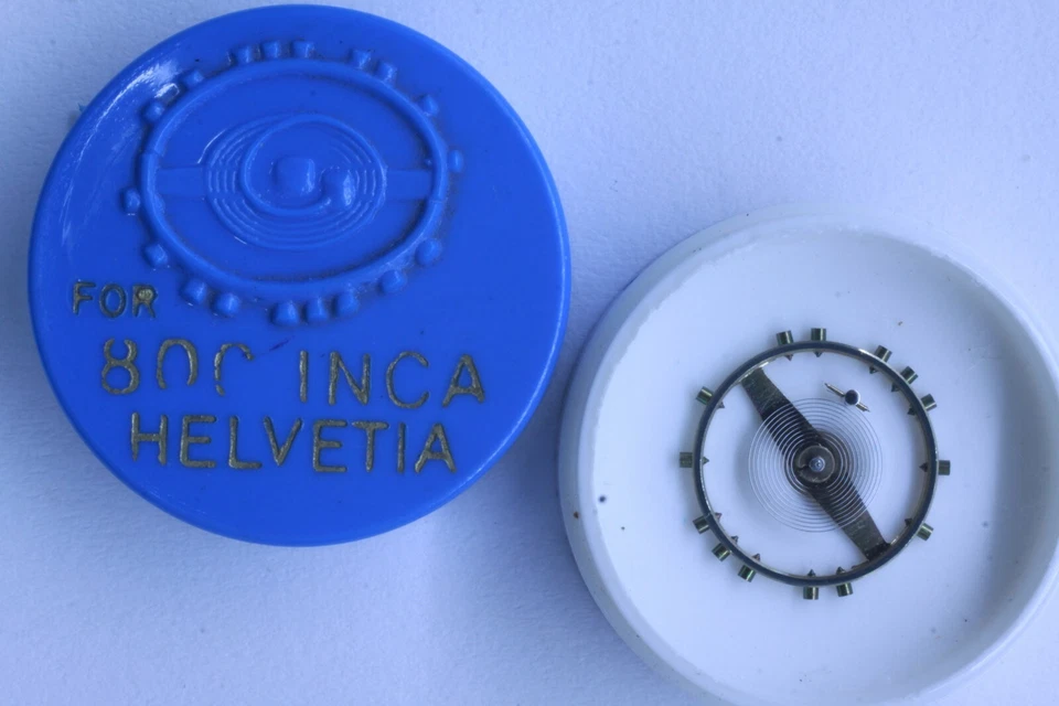 Balance complete HELVETIA 800 820 82 Incabloc bilanciere completo 721 NOS