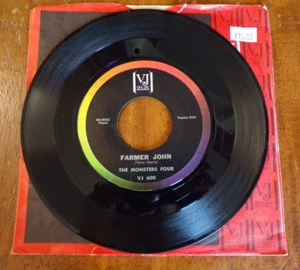 The Monsters Four Farmer John / Russian Roulette 1964 Garage Rock 45 - Picture 1 of 2