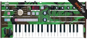 Korg microKorg | Camuflaje verde | Calcomanía protectora | StyleFlip Skins - Imagen 1 de 1