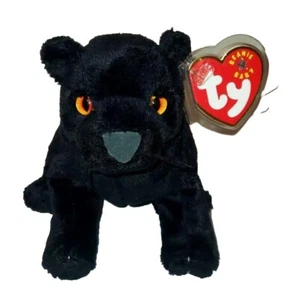 Ty Beanie Baby - MIDNIGHT the Black Panther 5.5" NEW MWMTs Stuffed Animal Toy - Picture 1 of 10
