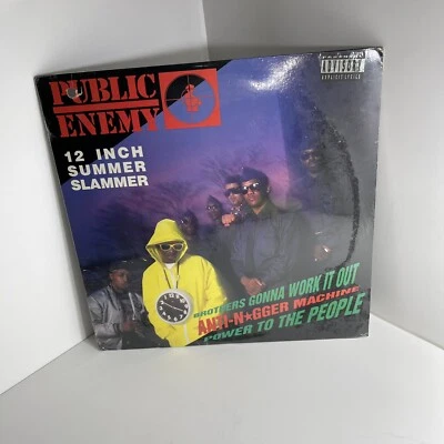 Public Enemy Brothers Gonna Work It Out 12" Vinyl Single 1990 New Sealed - Image 1 of 4