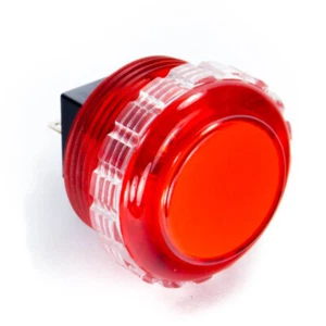 Seimitsu Push Button PS-14-KN-R - GENUINE product - Arcade - Picture 1 of 2