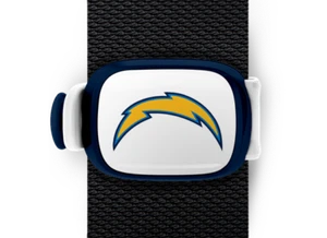 San Diego Chargers Bag Wrap ID Luggage Backpack Bag NFL Blue White STWRAP - Picture 1 of 3