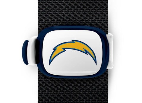 San Diego Chargers Bag Wrap ID Luggage Backpack Bag NFL Blue White STWRAP Cover