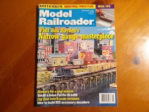 MODEL RAILROADER Magazine September 1998 - Picture 1 of 2