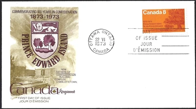 🍁Canada  #618    "OAK TREES ON SHORE"   Brand New  1973  Kingswood Cover - Image 1 of 2