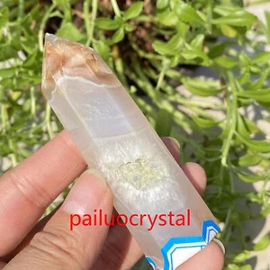 63g Natural Cherry Blossom Agate Obelisk Quartz Crystal Point Reiki Healing 79mm - Bild 1 von 8
