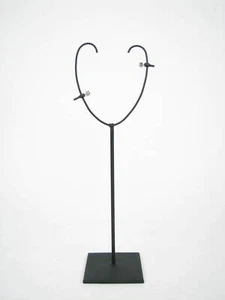 GothamGallery Fine Tribal African Art - Metal Mask Stand Base Adjustable 10" - Picture 1 of 12