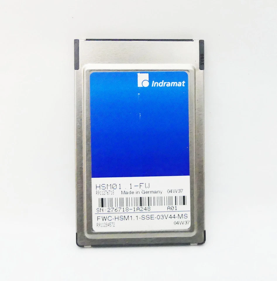 INDRAMAT FWC-HSM1.1-SSE-03V44-MS MEMORY CARD HSM01.1-FW -used- - Image 1 of 3