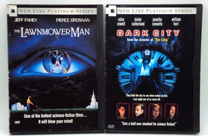 THE LAWNMOWER MAN & DARK CITY DVD New Line Sci-Fi Double Feature Snapcase WS R - Picture 1 of 6