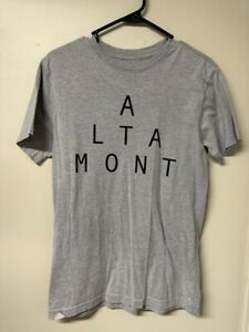 Altamont Men's Lockstep T-Shirt, Grey/Black, Medium Skate Skater Style