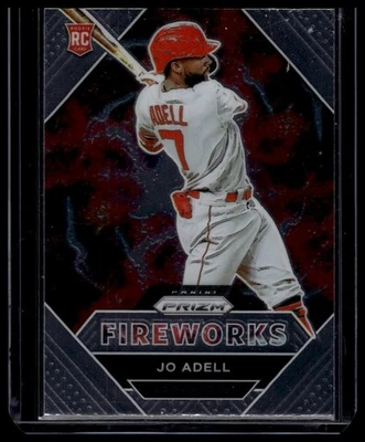 2021 Panini Prizm #FW9 Jo Adell Fireworks - Image 1 of 2