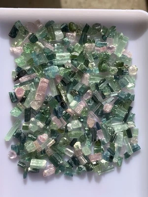 315-Carats beautiful Mix Color Tourmaline From Afghanistan 🇦🇫 - Image 1 of 4