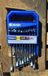 Kobalt 2884761 Juego de 20 llaves de trinquete estándar/métricas - Imagen 1 de 1