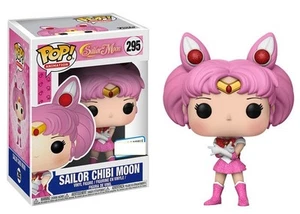Funko POP Sailor Glitter Chibi Moon #295 Vinyl Figure (SLIGHT DAMAGE ON BOX) - Picture 1 of 1
