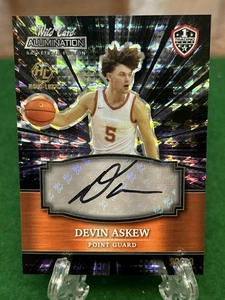 Devin Askew /49 Rookie Black 2022 Wild Card Alumination - Picture 1 of 2