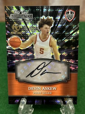 Devin Askew /49 Rookie Black 2022 Wild Card Alumination - Image 1 of 2