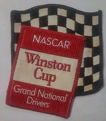 NASCAR Winston Cup Grand National Drivers Sew on Patch - Image 1 of 3
