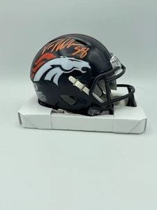 Von Miller signierter Riddell Denver Broncos Speed Mini Helm Echtheitszertifikat Hologramme - Bild 1 von 1