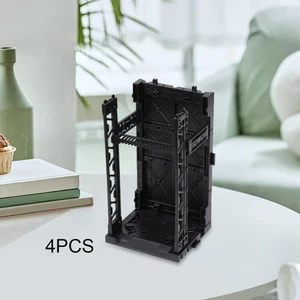 4 Interlocking Display Bases Character Doll Display Box Model - Picture 1 of 7