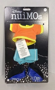 Disney Parks nuiMOs Activewear Collection Orange Shirt Teal Shorts & Blue Shoes - Picture 1 of 24