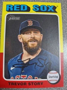 2024 Topps Heritage High Number - Trevor Story #572 p200 - Picture 1 of 2