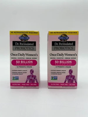 Dr. Probióticos para mujer formulados una vez al día 30 cápsulas lote de 2 caducidad 10/26 Foto 1 de 4