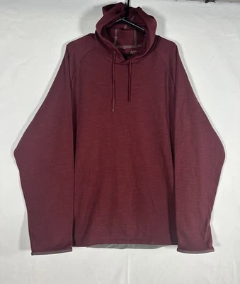Usado en Excelente Condición LL Bean Sudadera con Capucha Para Hombres 3XLT Alto Borgoña Explorador Pullover Sudadera Elástica Foto 1 de 4