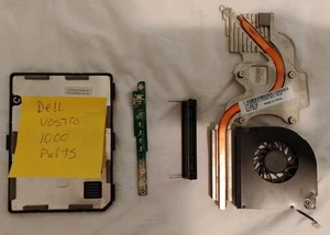 Zestaw 4 części do laptopa Dell Vostro 1000 wentylator radiator ram pokrywa dysk twardy caddy itp. - Zdjęcie 1 z 7