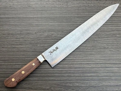 Cuchillo de cocina japonés Aritsugu Gyuto Kyoto acero sueco 300 mm afilado Foto 1 de 4