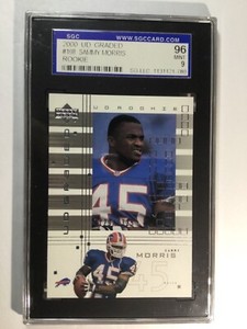 2000 UD Graded Rookies SGC/1325 #108 Sammy Morris 9 MINT Buffalo Bills Rookie