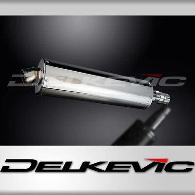 Yamaha YZF-R6 2006-2017 Delkevic Slip On 18" Ovalado Acero Inoxidable Silenciador Kit Foto 1 de 4