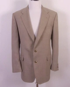 vintage 70s EUC HSM for Jack Nicklaus Golden Bear Beige Blazer Golf sz 45 L - Picture 1 of 6