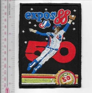 Beer Baseball Montreal Expos & Labatts 50 Beer 1988 National League Promo Patch - Picture 1 of 1
