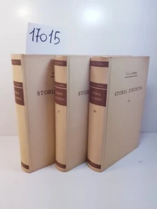 STORIA D'EUROPA - Fisher / Editori Laterza 3 volumi 1955 - Imagen 1 de 24