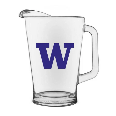 University of Washington NCAA 60 oz Huskies Glass Elite Beer Pitcher Cover