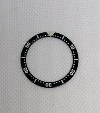 SEIKO BLACK BEZEL INSERT FOR MIDSIZE DIVER SKX013 7S26 0030, 4205-0152