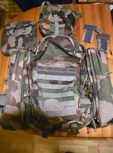 French army surplus Camelbak backpack rucksack side helmet pouches Felin Camo UK - Picture 1 of 7