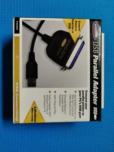 Belkin USB Parallel Adapter w/ Install Guide & 3.5 Floppy Original Packaging - Picture 1 of 11