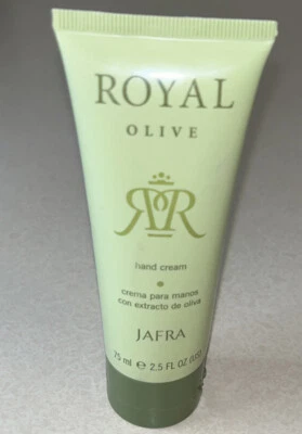 Jafra Royal оливковый крем для рук 2,5 жидких унц чистое оливковое масло и богатое масло ши запечатанный - Изображение 1 из 4