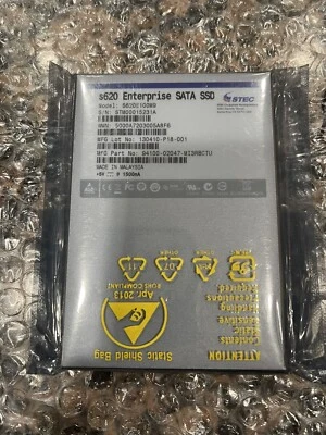 New STEC S620E100M9 STEC S620E 100GB MLC SATA Laptop Hard drive - Image 1 of 2