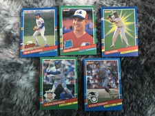 Jose Canseco #50 1991 Donruss All Star Lot Of 5 MLB Cards Carter Barnes Sandberg