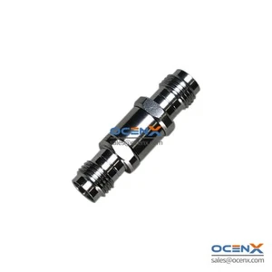 2.4mm Female Jack (2.4F-2.4F) Coaxial Stainless Steel Adapter 50GHz VSWR 1.2 - Picture 1 of 1