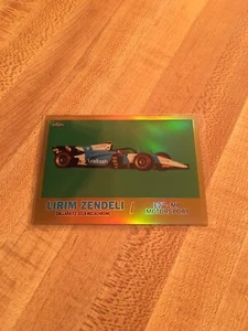 2021 TOPPS CHROME FORMULA 1 LIRIM ZENDELI MP MOTORSPORT GOLD REFRACTOR 01/50 - Picture 1 of 2